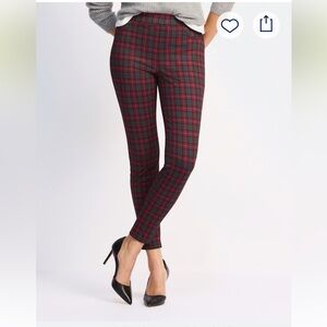 Sanctuary Red and Black Plaid Leggings
